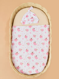 Ribbon Ballerina Swaddle and Hat - AS Kids
