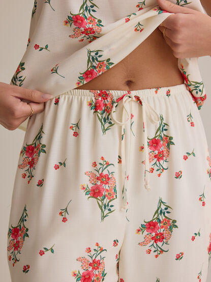 Lynley Floral Pants - AS Kids