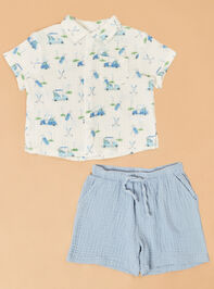 Golf Cart Polo Toddler Set - ALTAR'D STATE KIDS