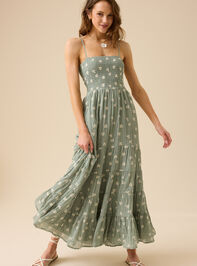 Baylor Embroidered Maxi Dress Detail 2 - ALTAR'D STATE KIDS