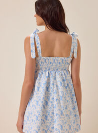Elaina Floral Mini Dress Detail 5 - AS Kids