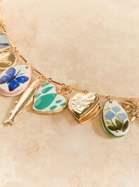 Ceramic Painted Charm Necklace Detail 2 - ALTAR'D STATE KIDS