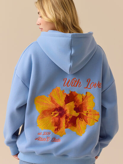 Meet At Sunset Embroidered Hoodie - ALTAR'D STATE KIDS