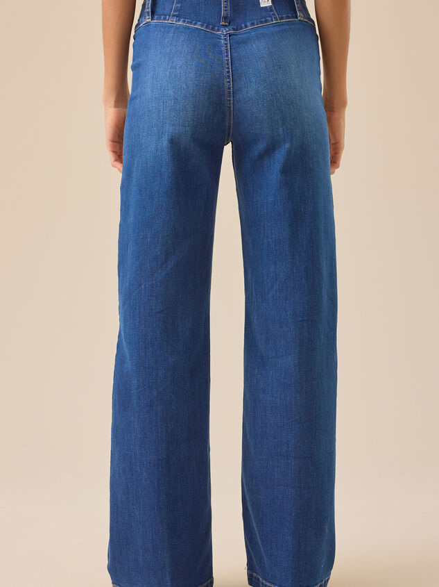 Katherine High Rise Seam Jean Detail 5 - AS Kids