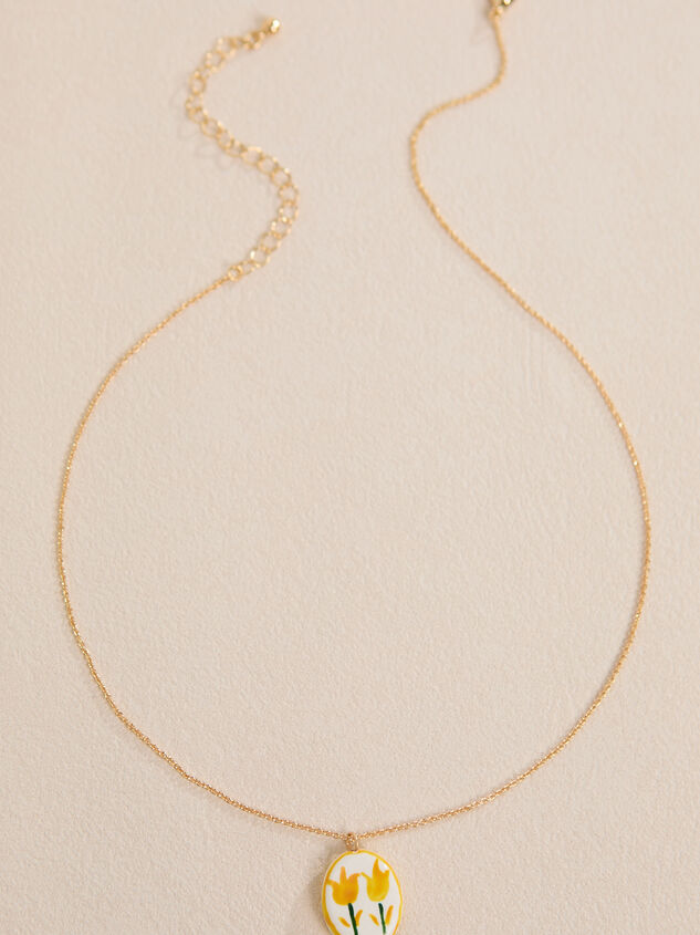 Tulip Pendant Necklace Detail 2 - ALTAR'D STATE KIDS