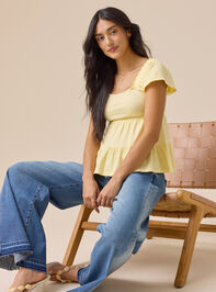 Leylani Tiered Babydoll Top - ALTAR'D STATE KIDS