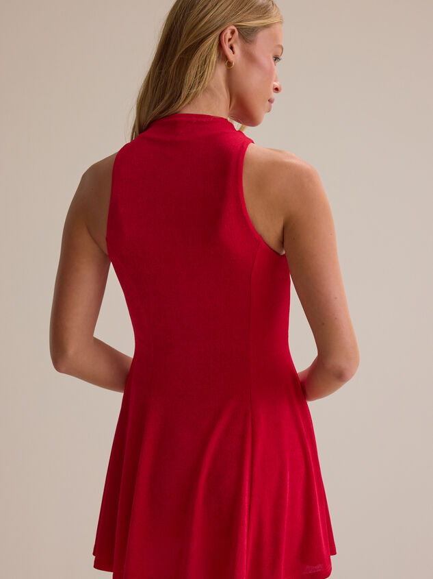 Baye Mock Neck Mini Dress Detail 4 - ALTAR'D STATE KIDS