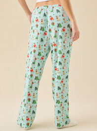 Festive Pups Pajama Pant Detail 6 - ALTAR'D STATE KIDS