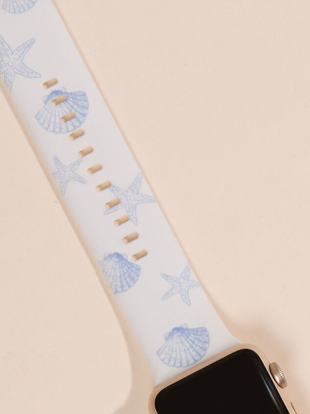 Blue Shell Shell Watch Band Detail 2 - ALTAR'D STATE KIDS