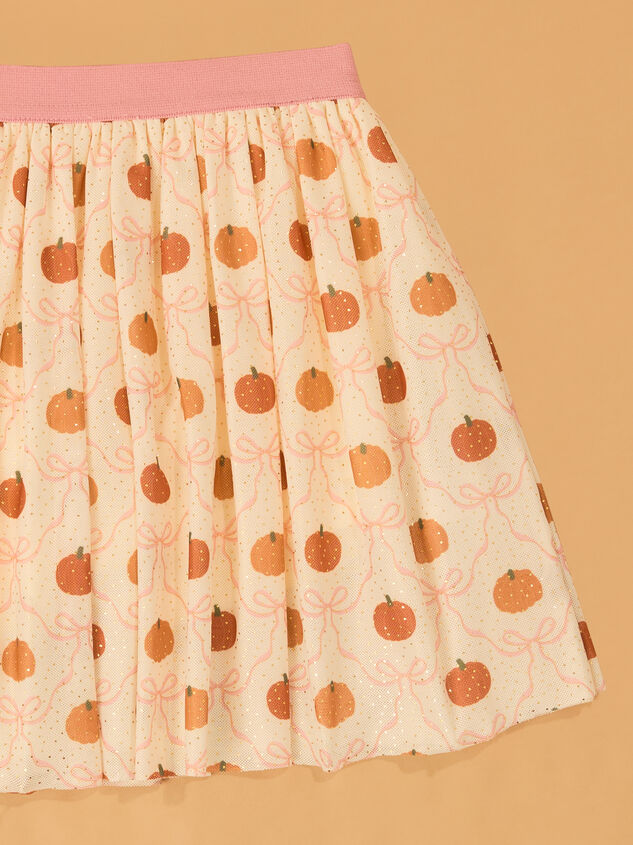 Sparkly Pumpkin Patch Tutu Detail 3 - AS Kids