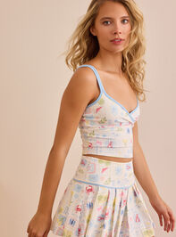 Capri Court Wrap Tank Detail 3 - ALTAR'D STATE KIDS