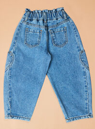 Holly Heart Barrel Jean Detail 3 - ALTAR'D STATE KIDS