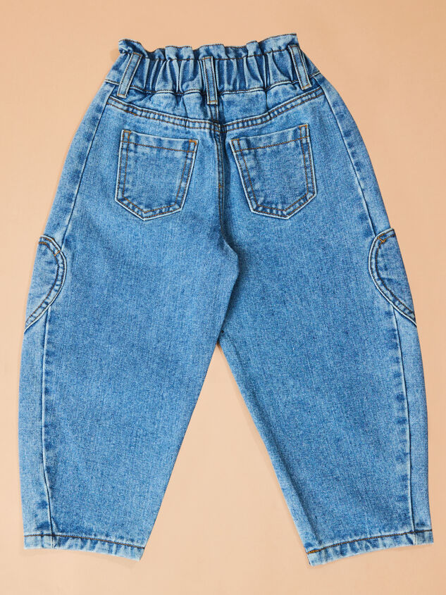 Holly Heart Barrel Jean Detail 3 - ALTAR'D STATE KIDS