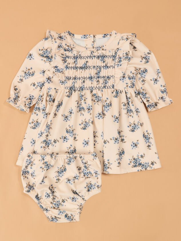 Faith Floral Corduroy Dress - AS Kids
