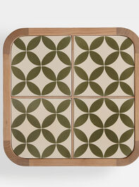 Audrey Wood Side Table Sage Detail 4 - AS Kids