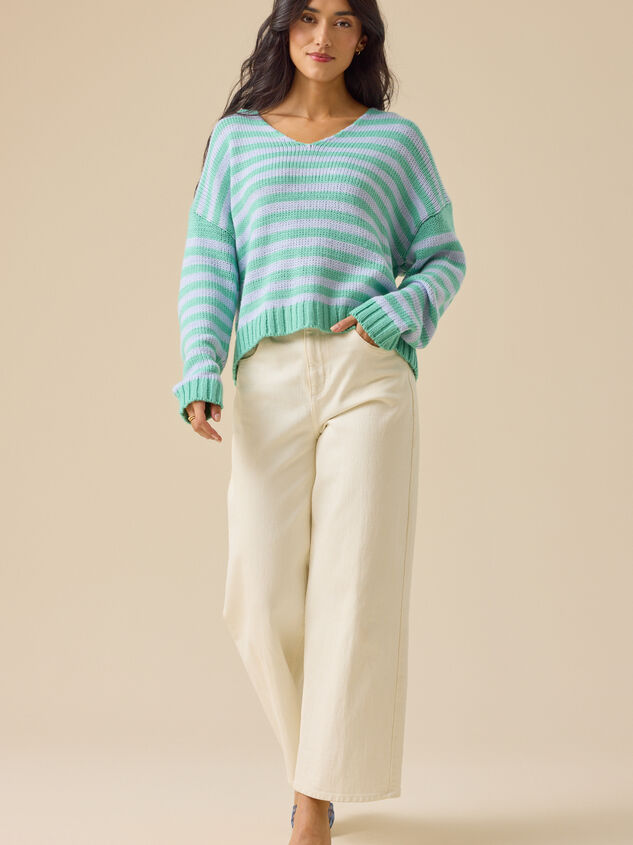 Kataleya Striped Sweater - ALTAR'D STATE KIDS