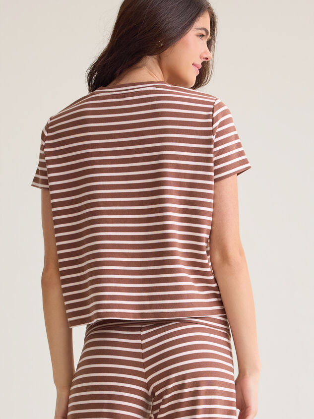 Sherry Stripe Tee Detail 4 - AS Kids