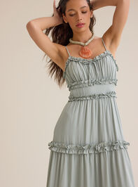 Greer Tiered Maxi Dress Detail 2 - ALTAR'D STATE KIDS