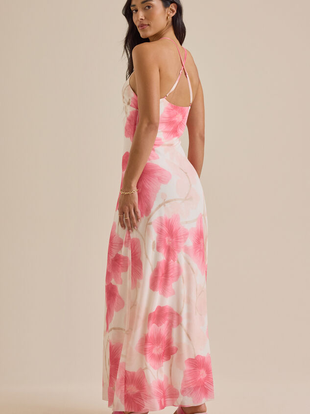 Kaitlee Floral Maxi Dress Detail 4 - ALTAR'D STATE KIDS