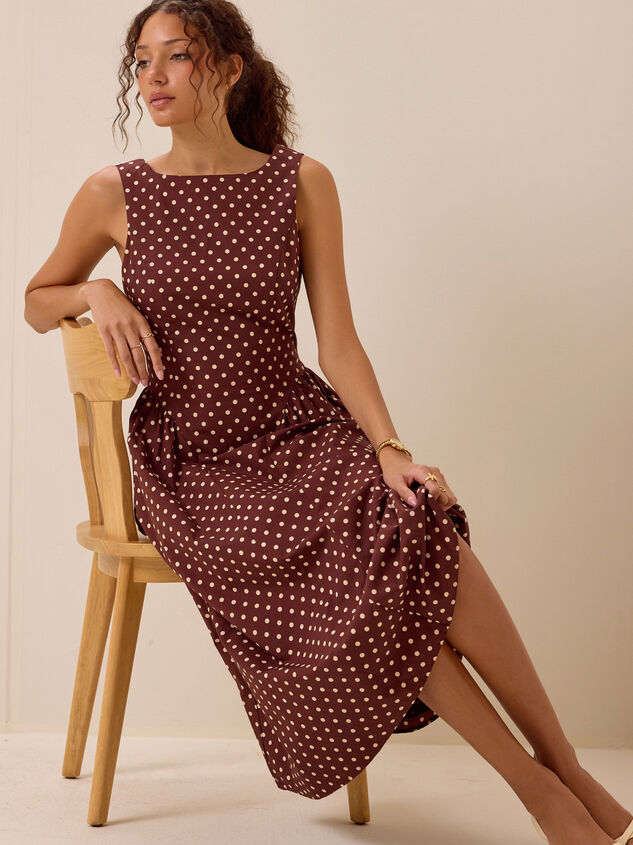 Cosette Square Neck Maxi Dress Detail 3 - AS Kids