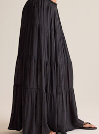 Tate Tiered Flowy Maxi Skirt Detail 3 - AS Kids