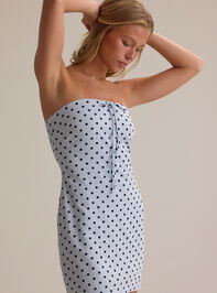 Taylia Polka Dot Mini Dress Detail 3 - AS Kids