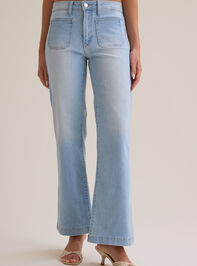 Kaylie Straight Leg Jeans Detail 3 - ALTAR'D STATE KIDS