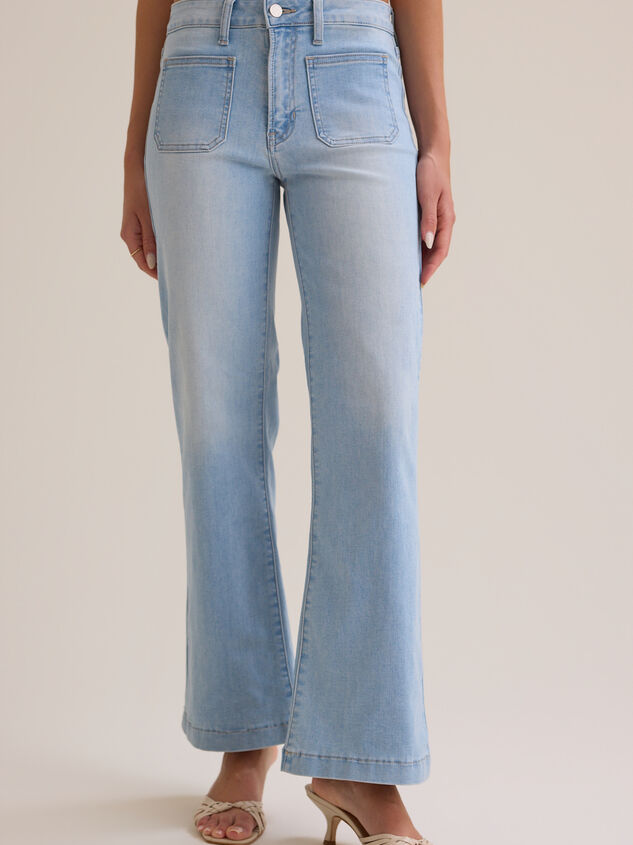 Kaylie Straight Leg Jeans Detail 3 - ALTAR'D STATE KIDS