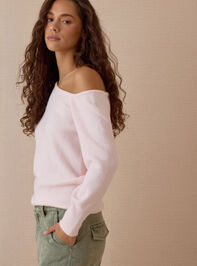 Lyra Asymmetrical Sweater Detail 5 - AS Kids