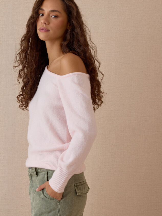 Lyra Asymmetrical Sweater Detail 5 - AS Kids