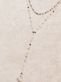 Sophie Glass Bead Necklace Detail 2 - AS Kids