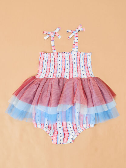 Stars And Stripe Tutu Bubble - ALTAR'D STATE KIDS