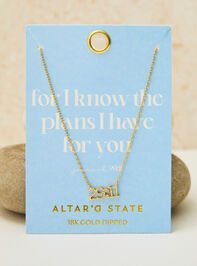 18k Gold Jeremiah 29:11 Necklace - ALTAR'D STATE KIDS