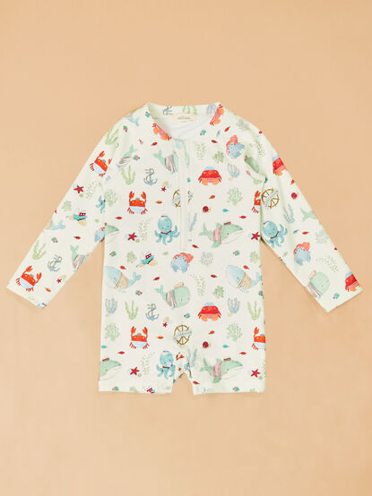 Sailor Sea Romper Swimsuit - ALTAR'D STATE KIDS