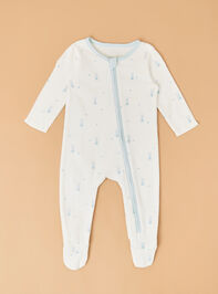 Blue Bunny Footie by Mudpie - ALTAR'D STATE KIDS