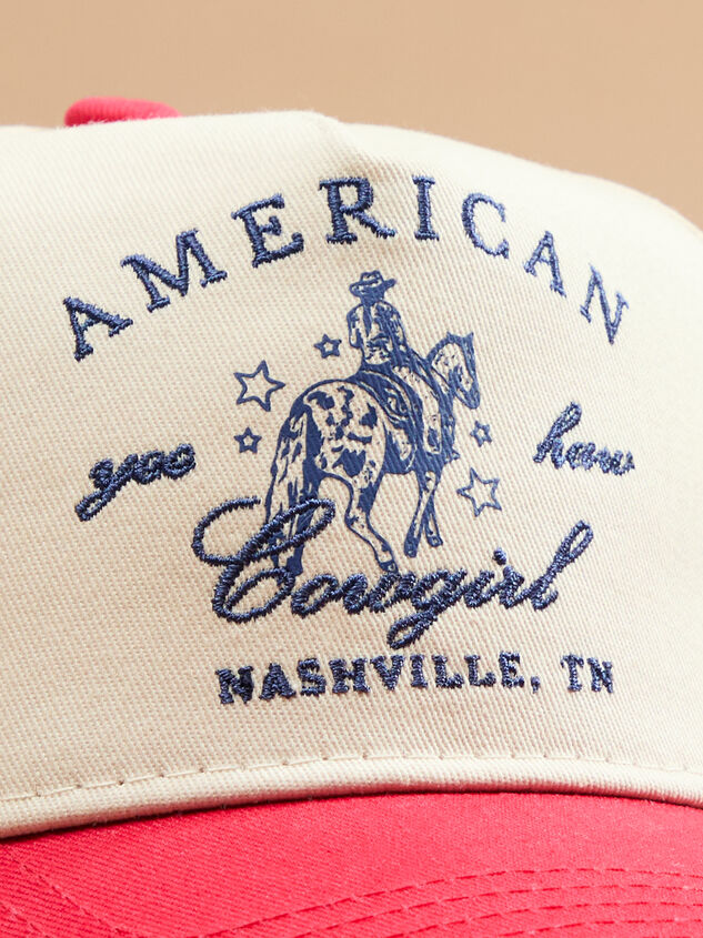 American Cowgirl Trucker Hat Detail 2 - ALTAR'D STATE KIDS
