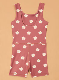 Isla Daisies Unitard Detail 4 - AS Kids