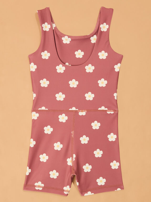 Isla Daisies Unitard Detail 4 - AS Kids