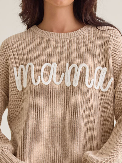 Maeve Mama Topstitch Sweater - AS Kids
