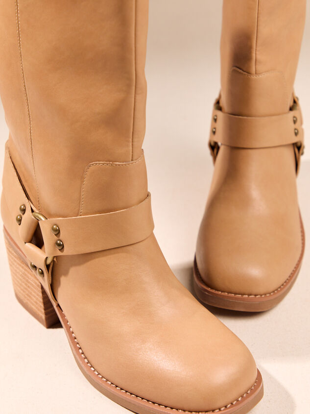Monroe Square Toe Boot Detail 4 - AS Kids