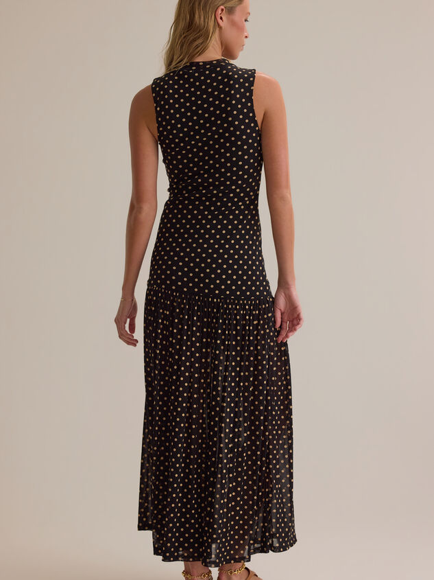 Stacey Mesh Maxi Dress Detail 5 - AS Kids