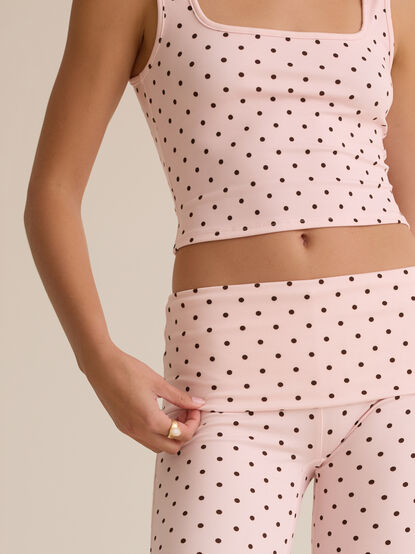 Liora Polka Dot Foldover Pant - ALTAR'D STATE KIDS