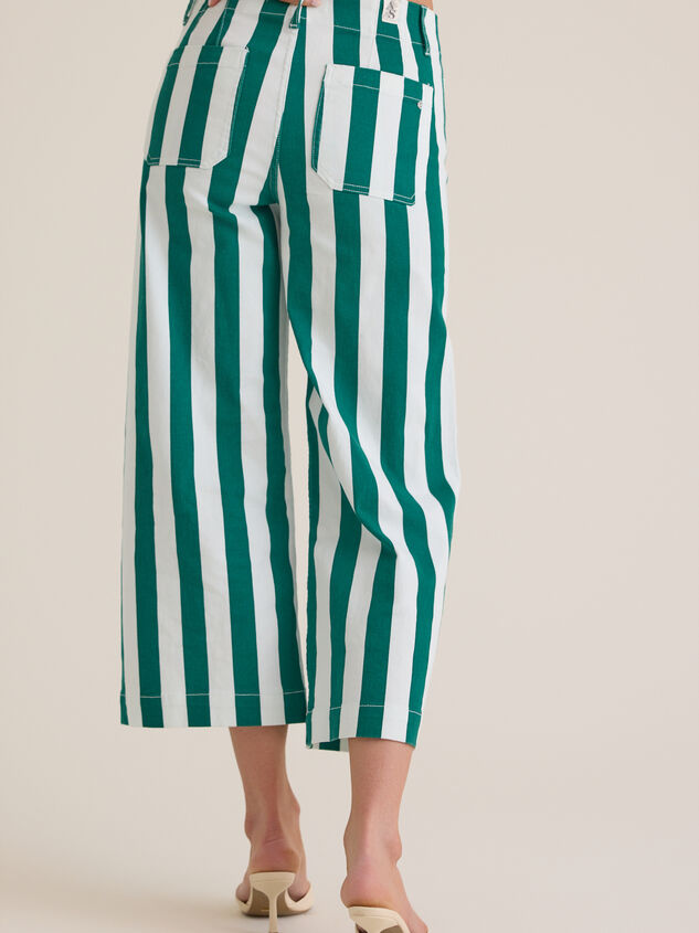 Darcy Striped Crop Pant Detail 5 - ALTAR'D STATE KIDS