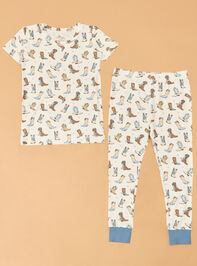 Stetson Western Boot Lounge Set Detail 2 - ALTAR'D STATE KIDS