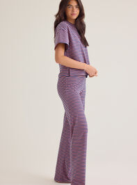 Alaya Stripe Lounge Pant Detail 3 - AS Kids