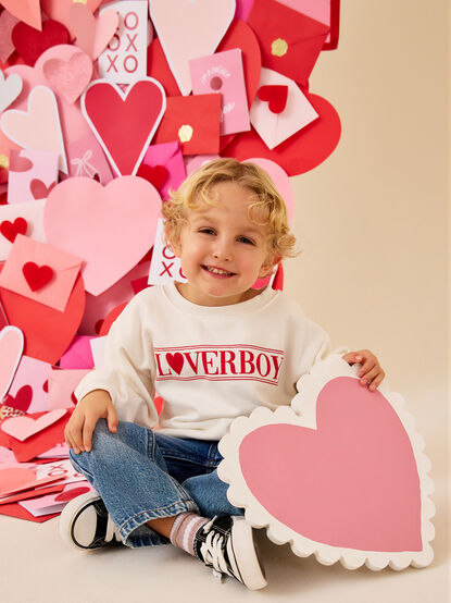 Loverboy Crewneck - ALTAR'D STATE KIDS