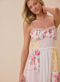 Lareigh Floral Maxi Dress Detail 3 - ALTAR'D STATE KIDS
