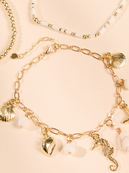 Seahorse Charm Bracelet Set - ALTAR'D STATE KIDS