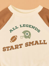 All Legends Start Small Bubble Detail 3 - AS Kids