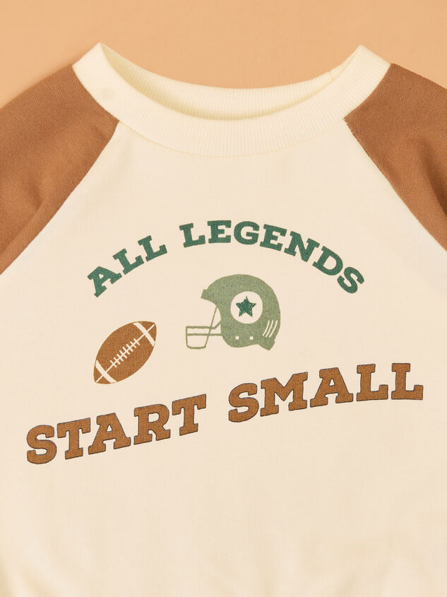 All Legends Start Small Bubble Detail 3 - AS Kids
